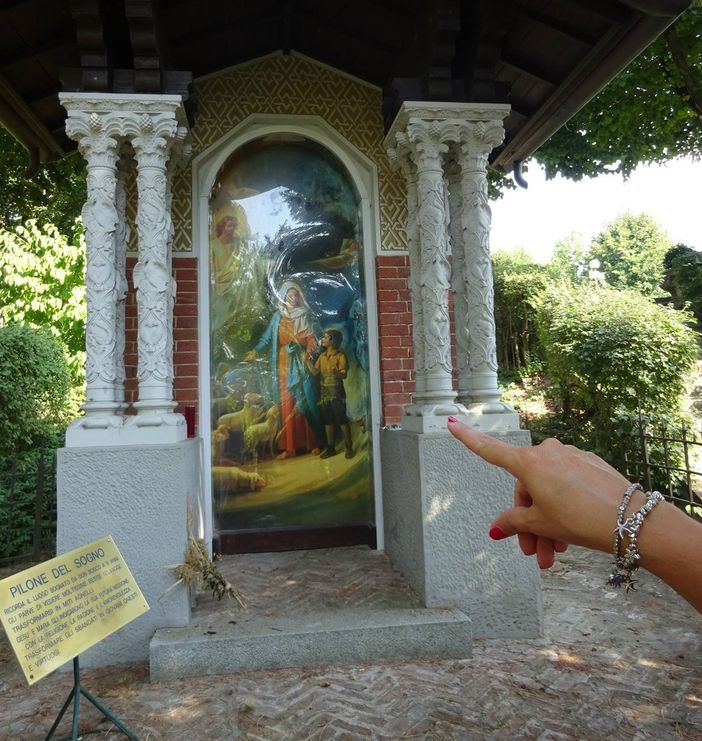 Il pilone del “sogno dei nove anni”, a Colle don Bosco