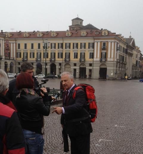 Bertolotto 1.0: da Cuneo in giro per tutto lo Stivale in una camminata a sostegno dell'Italia ...e non solo