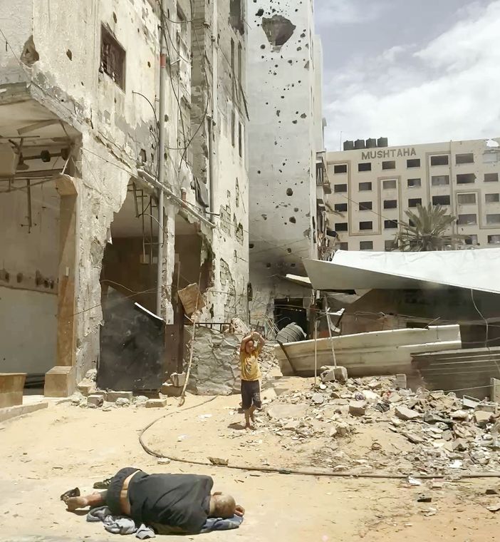 Le immagini di Martina Marchiò che testimoniano la distruzione a Gaza