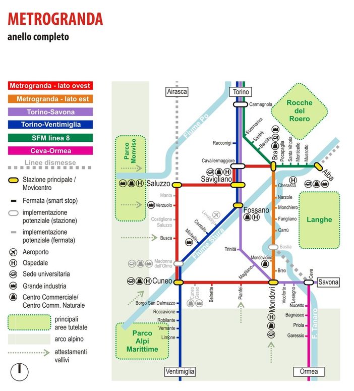 A Cuneo si presentano i risultati della ricerca Metrogranda