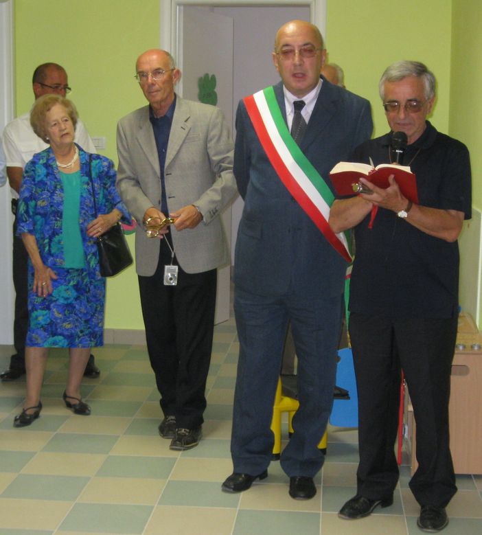 L'inaugurazione del micronido