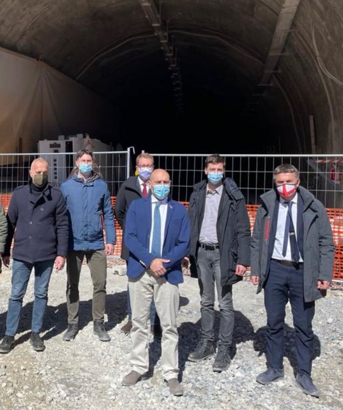 Colle Tenda: Lega, grati a viceministro Morelli, lavori tunnel ripartono a inizio estate.