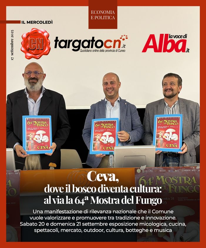 Ceva, dove il bosco diventa cultura: al via la 64ª Mostra del Fungo Ceva, dove il bosco diventa cultura: al via la 64ª Mostra del Fungo
