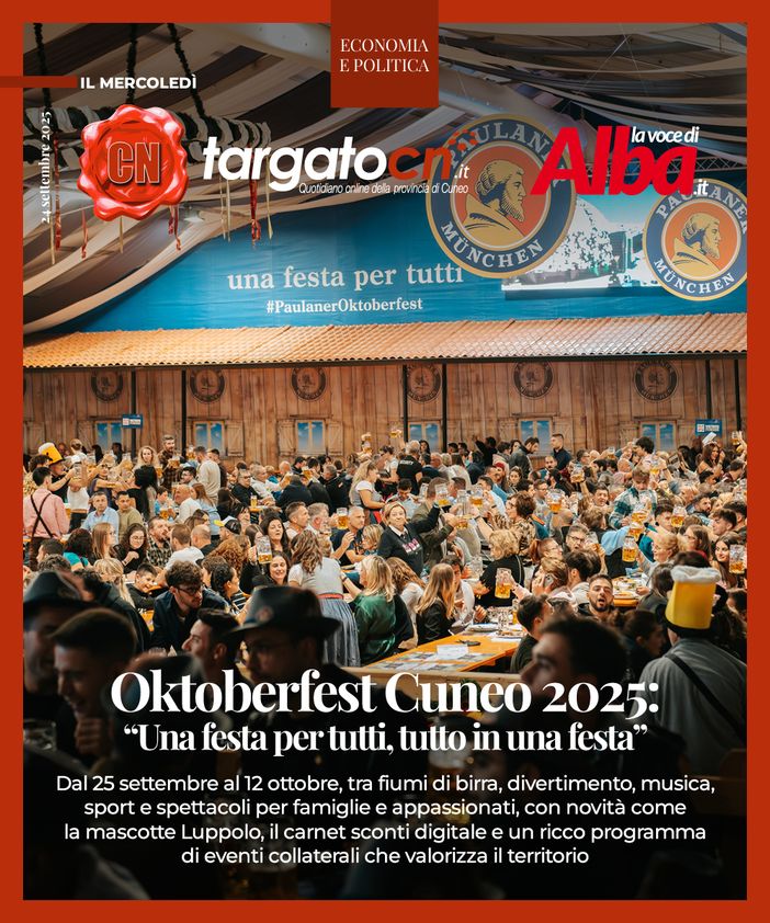 Oktoberfest Cuneo 2025: “Una festa per tutti, tutto in una festa”