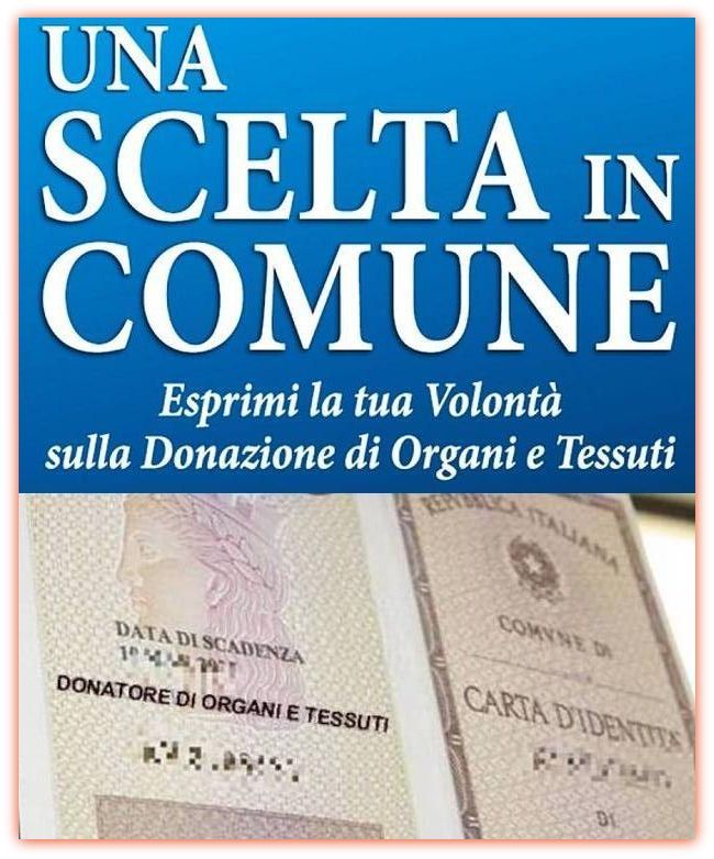 Verzuolo: 465 cittadini su 631 esprimono sulla carta d’identità la volontà di donare gli organi Verzuolo: 465 cittadini su 631 esprimono sulla carta d’identità la volontà di donare gli organi