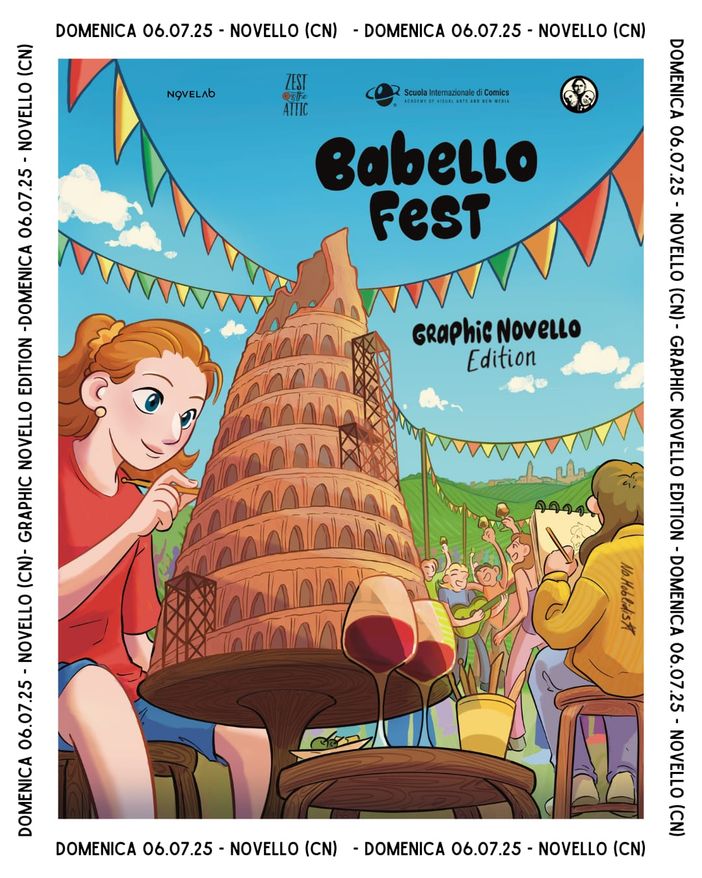 A Novello torna Babello Fest: la Graphic Novello Edition tra fumetti, artigianato e pace A Novello torna Babello Fest: la Graphic Novello Edition tra fumetti, artigianato e pace