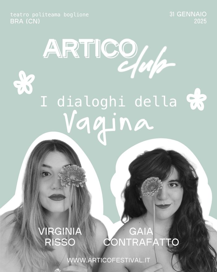 Artico Club, al Politeama di Bra lo spettacolo "I dialoghi della vagina"