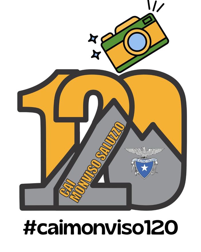 Il loggo del contest fotogtafico del CAI Monviso per i 120 anni di fondazione Il loggo del contest fotogtafico del CAI Monviso per i 120 anni di fondazione