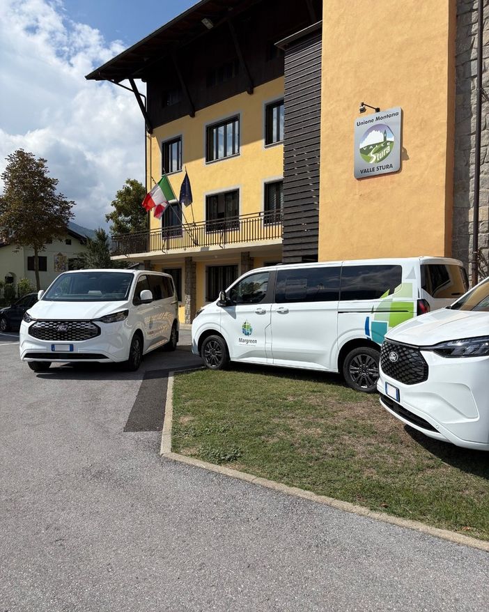 Mobilità sostenibile e valorizzazione del territorio: tre nuove navette elettriche entreranno presto in servizio nelle valli Stura, Gesso e Vermenagna Mobilità sostenibile e valorizzazione del territorio: tre nuove navette elettriche entreranno presto in servizio nelle valli Stura, Gesso e Vermenagna