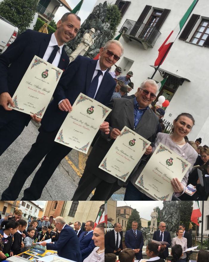 Ghisolfi e Gancia diplomati Custodi della Repubblica a Magliano Alpi