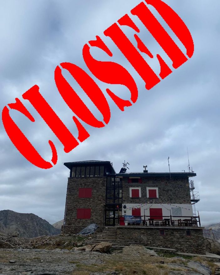 MALTEMPO / Frane a Terme di Valdieri, chiude il rifugio Remondino MALTEMPO / Frane a Terme di Valdieri, chiude il rifugio Remondino