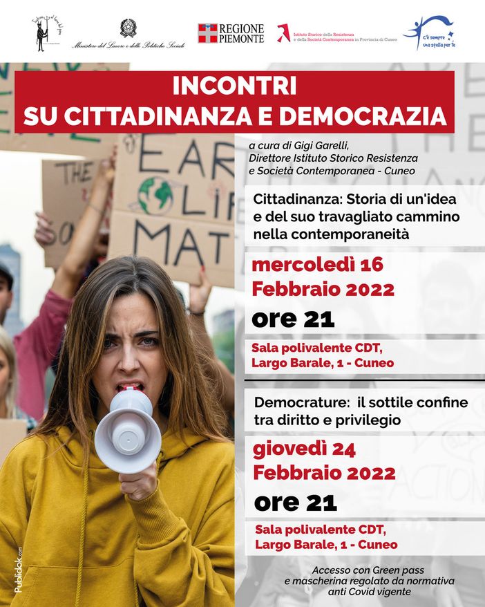 Incontri su Cittadinanza e Democrazia