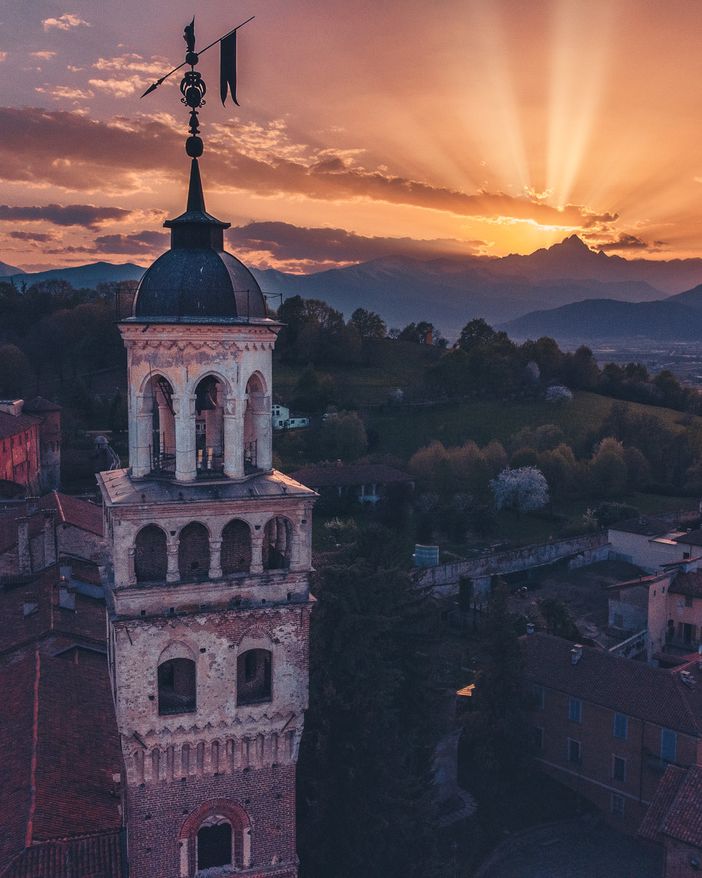 La torre civica di Saluzzo - Foto: Andrea Piacenza La torre civica di Saluzzo - Foto: Andrea Piacenza
