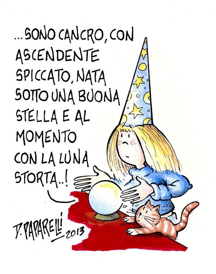 L'oroscopo è cercare di colpire nel segno zodiacale?