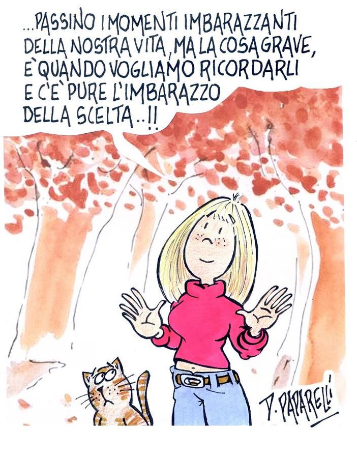 Le situazioni imbarazzanti si possono raccontare con disinvoltura?