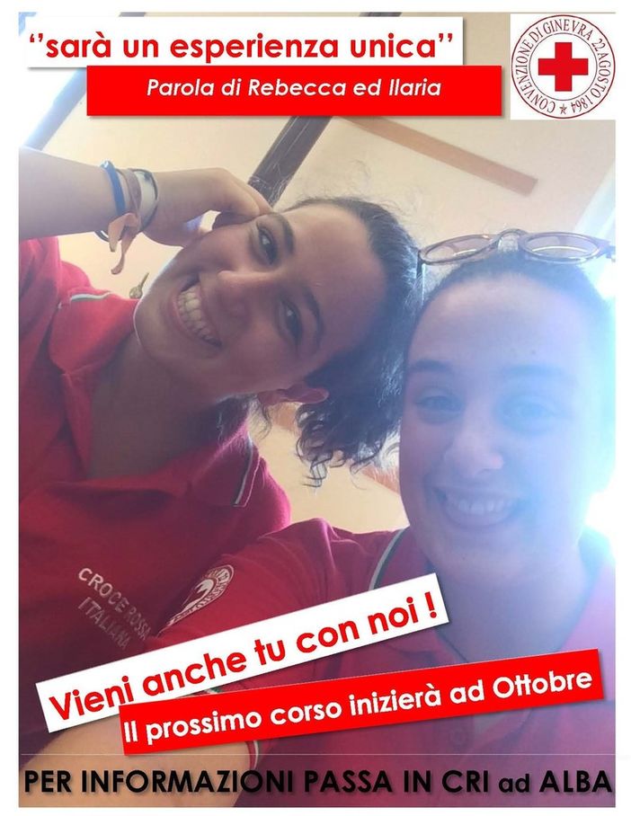 Ad Alba parte un corso base per diventare volontari della Croce Rossa Ad Alba parte un corso base per diventare volontari della Croce Rossa