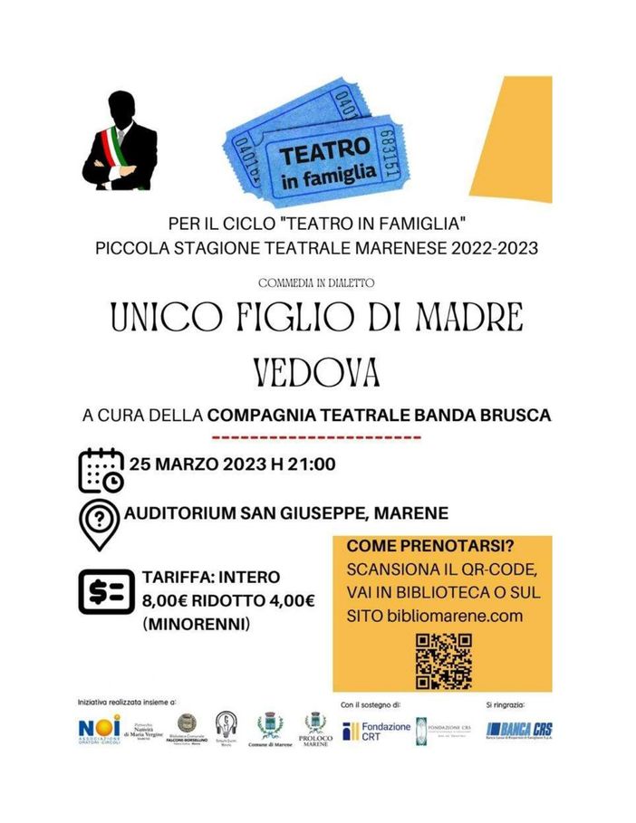Sabato prossimo a Bene Vagienna torna il teatro in dialetto piemontese Sabato prossimo a Bene Vagienna torna il teatro in dialetto piemontese