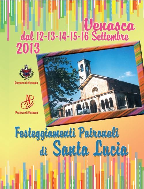 Entra nel vivo questa sera con la fiaccolata la Festa Patronale di Santa Lucia a Venasca