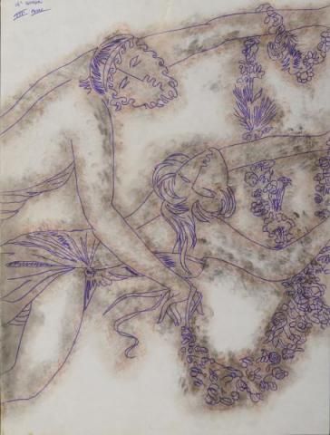 Immagine di uno dei cartoni dell'esposizione