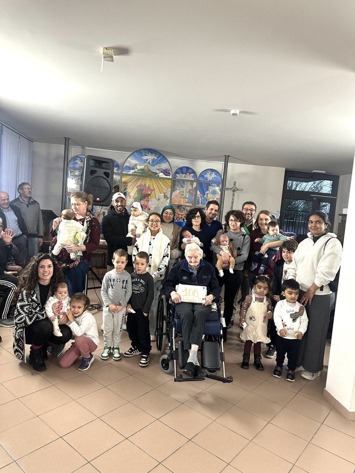 Lo scorso 17 novembre la festa tenuta alla presenza dei familiari, del sindaco di Rocca de’ Baldi, del presidente della Fondazione F.lli Gallo e degli ospiti della casa di riposo