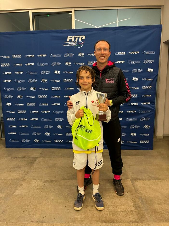 Lorenzo America con il tecnico VTT Daniil Testa Lorenzo America con il tecnico VTT Daniil Testa