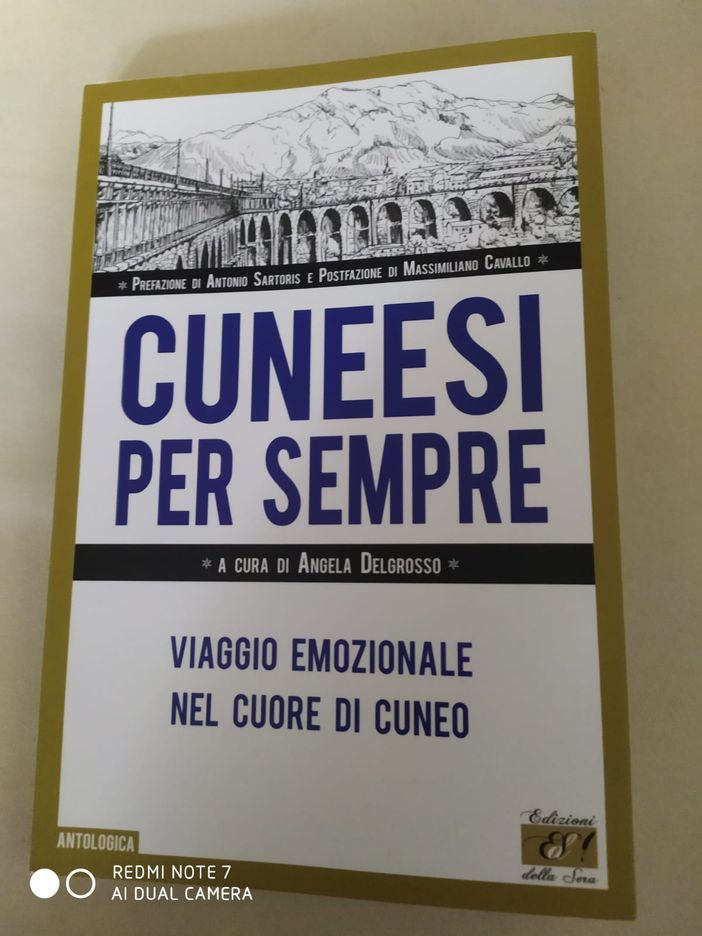 La copertina dell'antologia "Cuneesi per sempre" La copertina dell'antologia "Cuneesi per sempre"