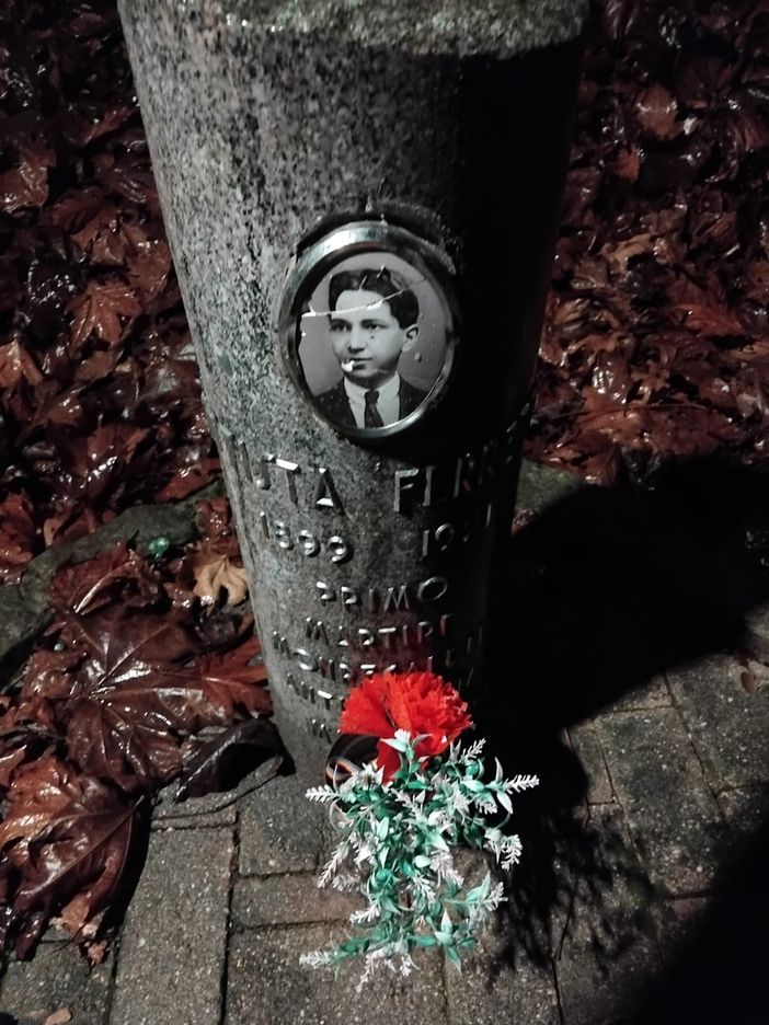 "Quando verrà restaurato il cippo partigiano danneggiato a Carassone?"