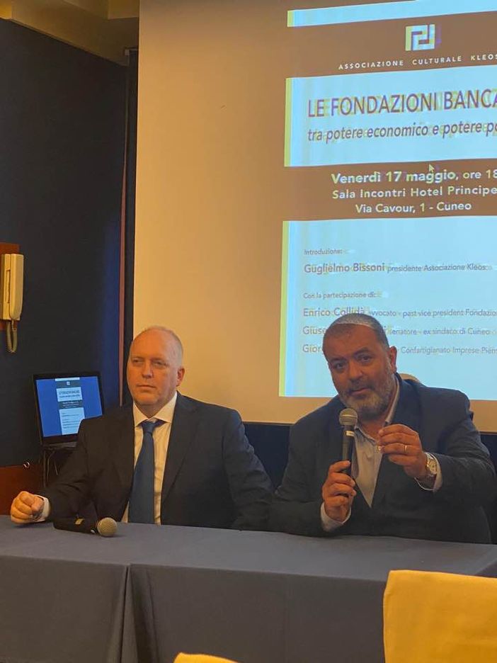 "L'economia italiana fra dazi, fondi d'investimento e tecnocrazia": a Cuneo il convegno dell'associazione Kleos