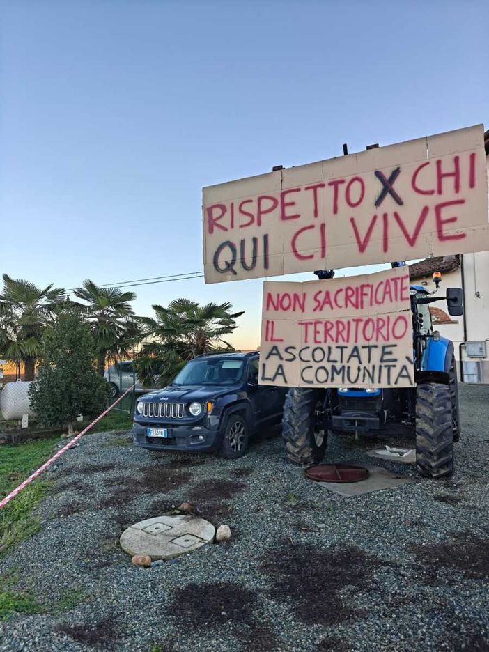 Ruata Eandi, Saluzzo il presidio pubblico del no a biogestore