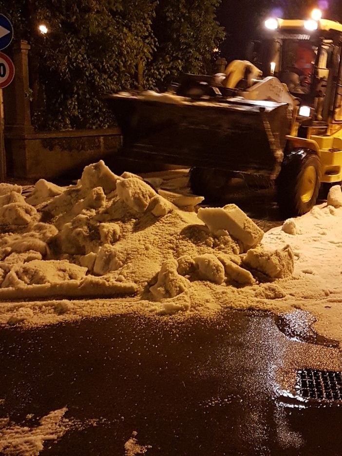 Torna l'allerta gialla sul cuneese: ieri intensa grandinata a Bernezzo