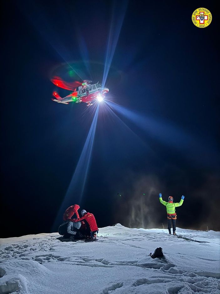 Recuperati i due escursionisti smarritosi nella zona intorno al Rifugio Garb, sulla Bisalta: stanno bene