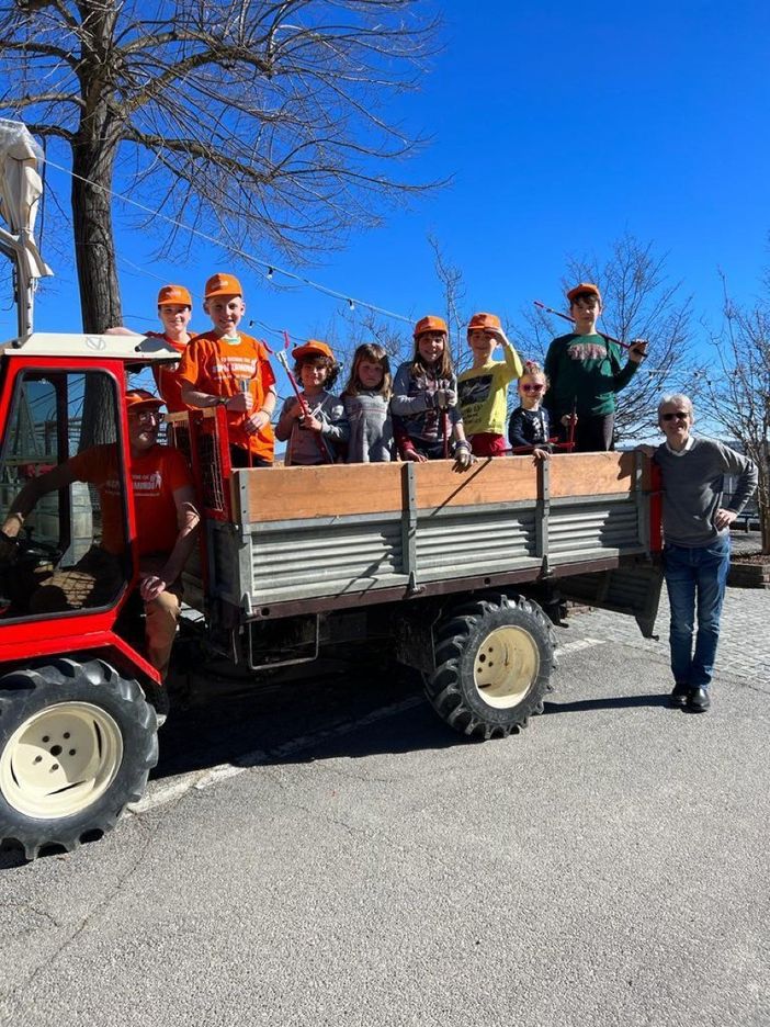 Alcune immagini della giornata ecologica