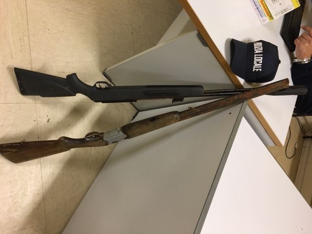 Rinvenuti dalla Polizia Locale di Fossano due fucili rubati