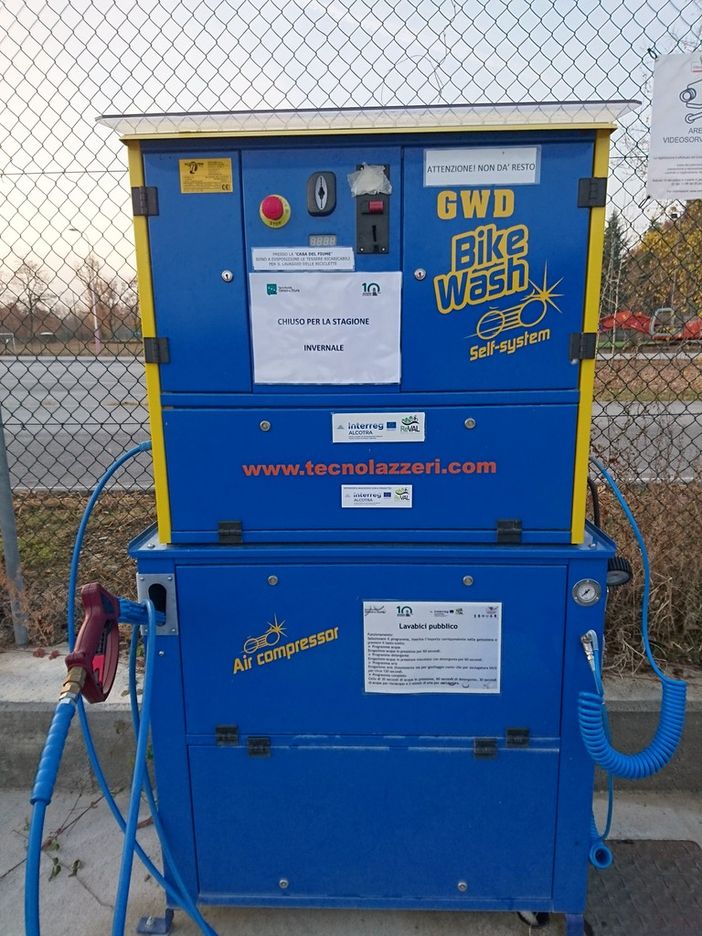 Chiusura della stazione lavabici di Cuneo fino alla prossima primavera