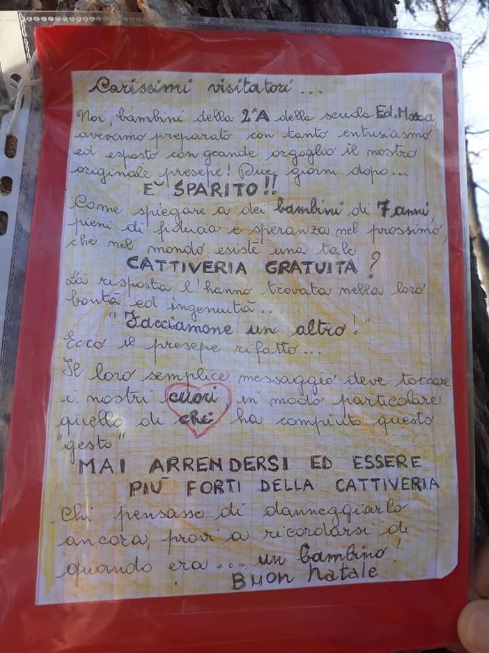 Bra: rubata ai bambini la magia del presepe