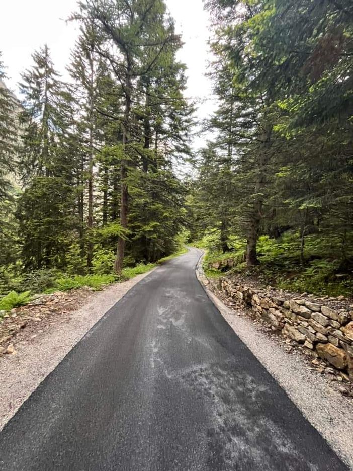 Terminati i lavori sulla strada tra le Terme e Pian della Casa