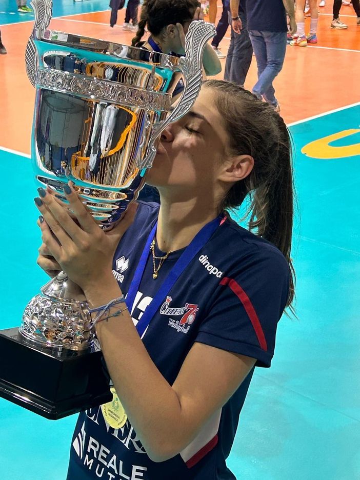 La cuneese Camilla Basso, centrale del Chieri '76, è campionessa regionale Under 18