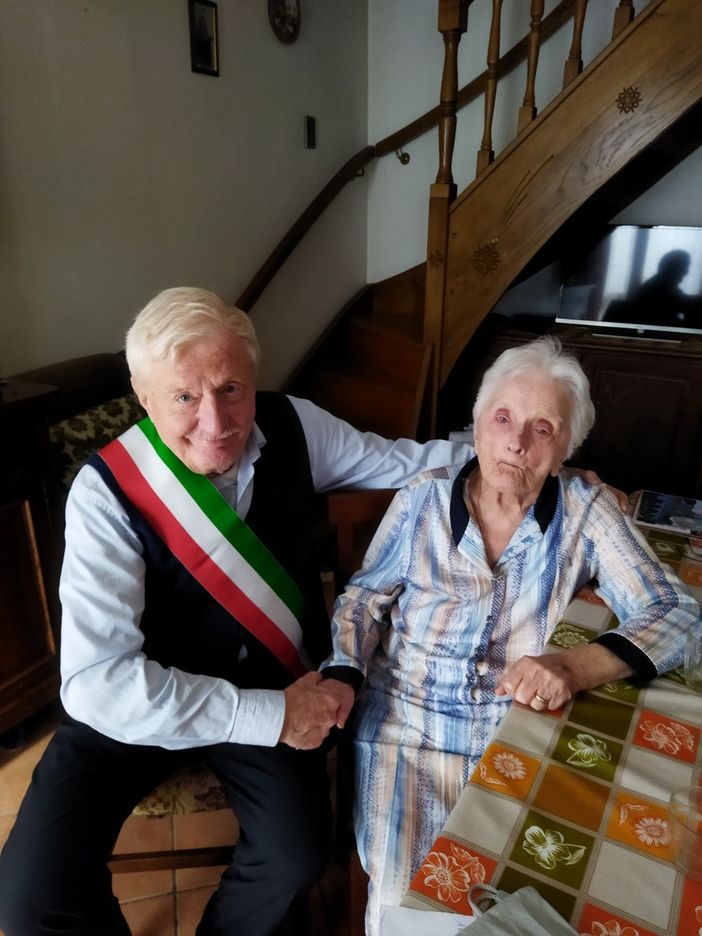 Vinadio, auguri alla centenaria Maddalena Arnaudo