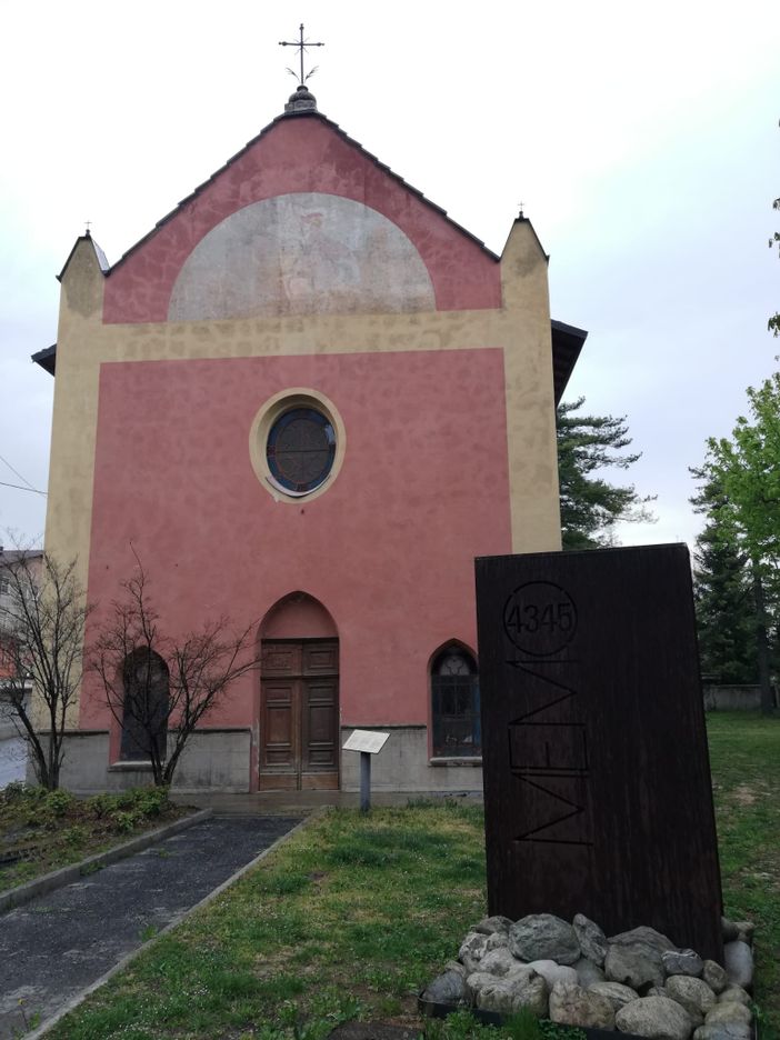La chiesa di Sant'Anna a Borgo San Dalmazzo, inserita nel percorso didattico museale Memo 43/45