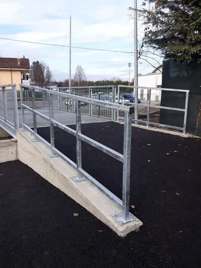 Savigliano: una passerella collega il parcheggio del Mercatò a via Leopardi