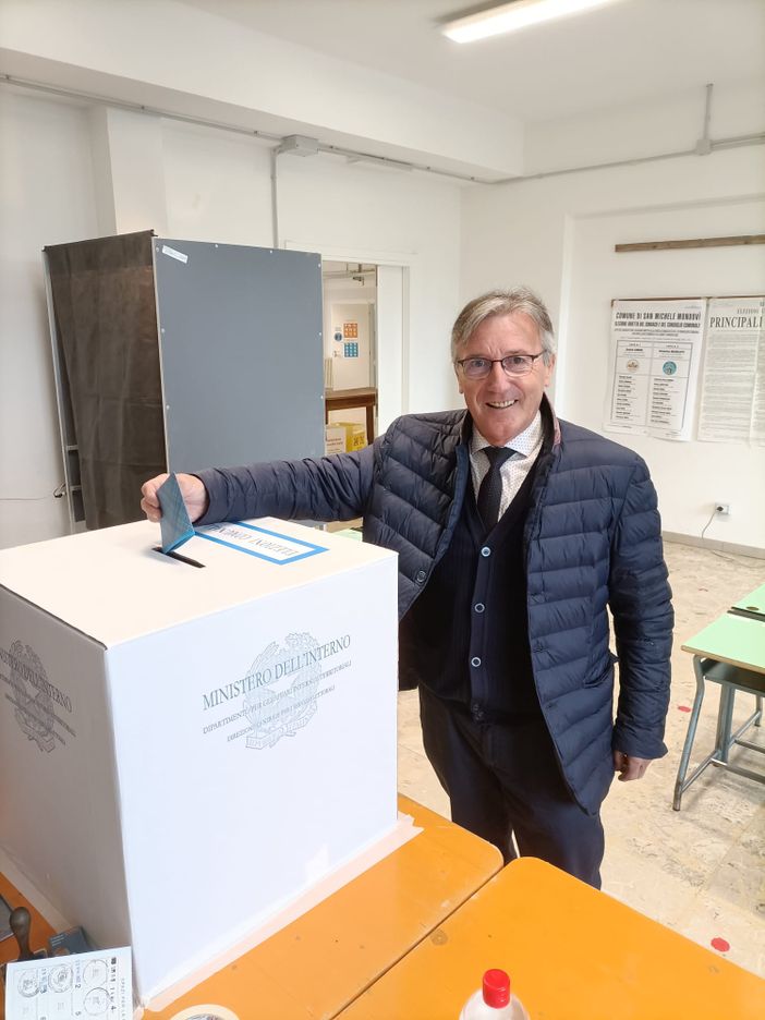 Il sindaco Domenico Michelotti