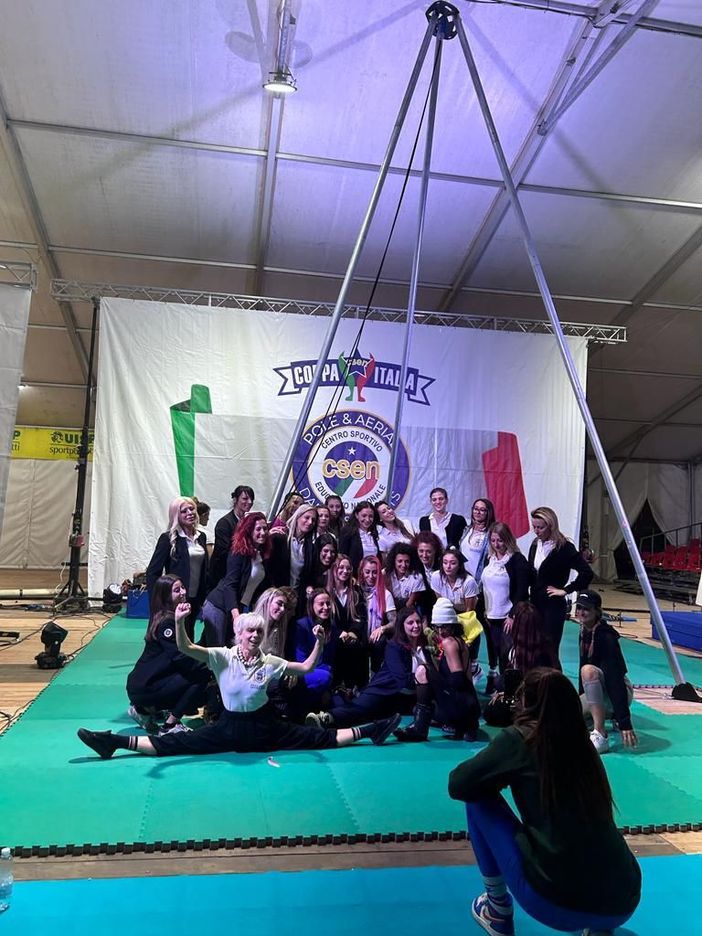 La saluzzese Elena di Trani in giuria alla Coppa Italia Pole e Aerial di Cesenatico