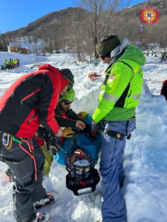 Intervento in valanga: 50 tecnici del soccorso alpino si addestrano al Palanfrè