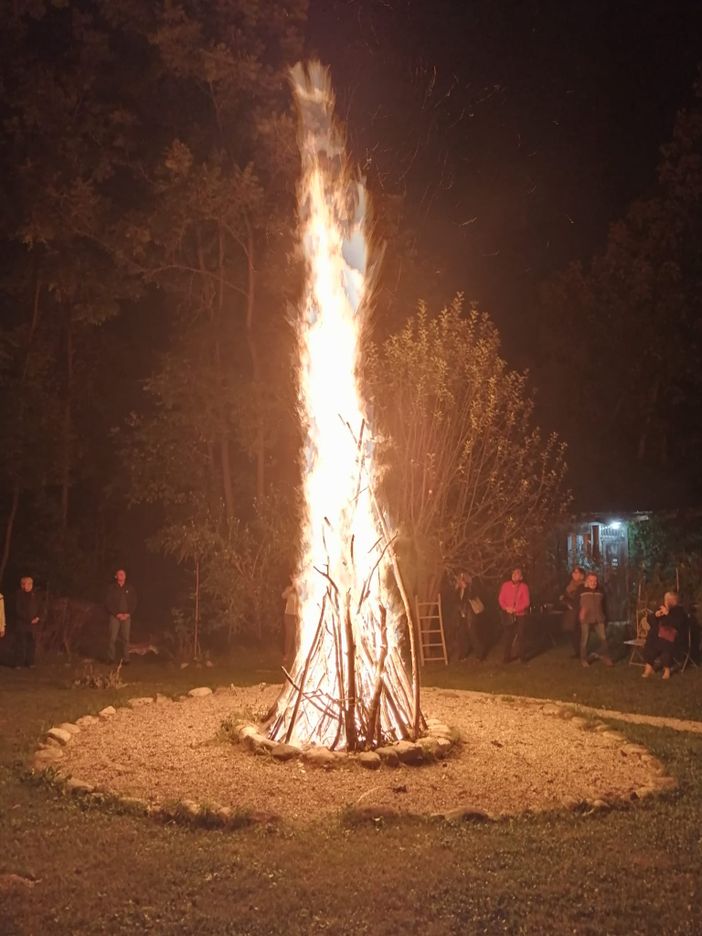 A Chiusa di Pesio meditazione attorno al fuoco di San Michele A Chiusa di Pesio meditazione attorno al fuoco di San Michele
