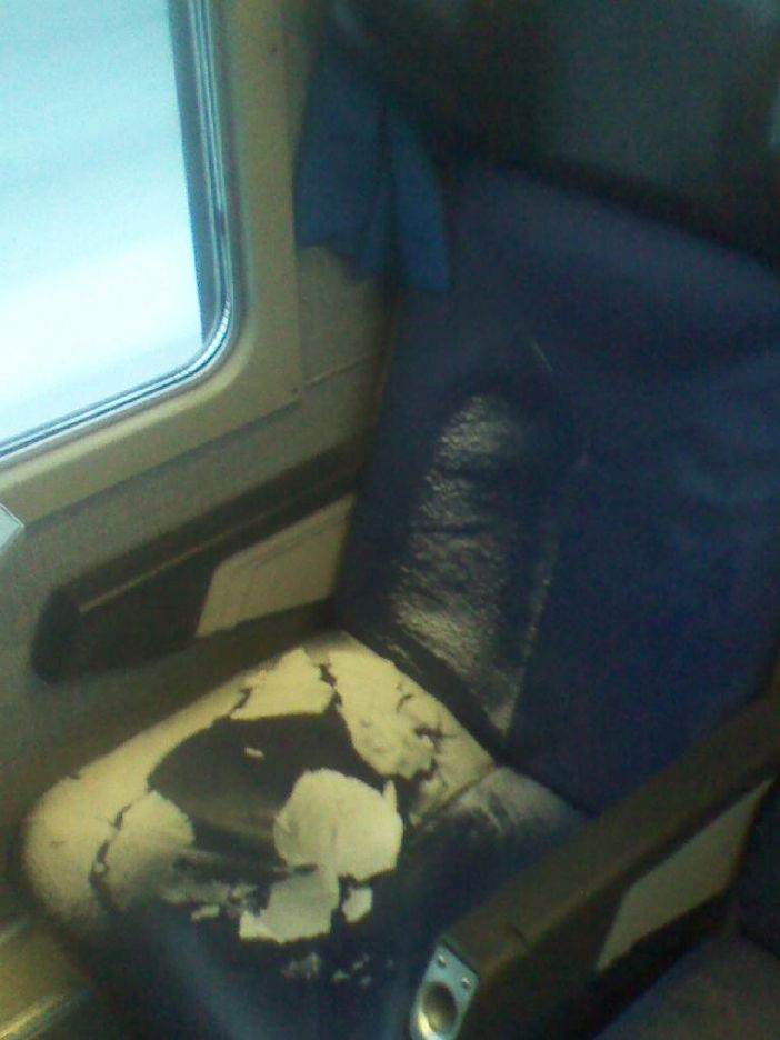 Le foto inviateci dal lettore sono piuttosto eloquenti...