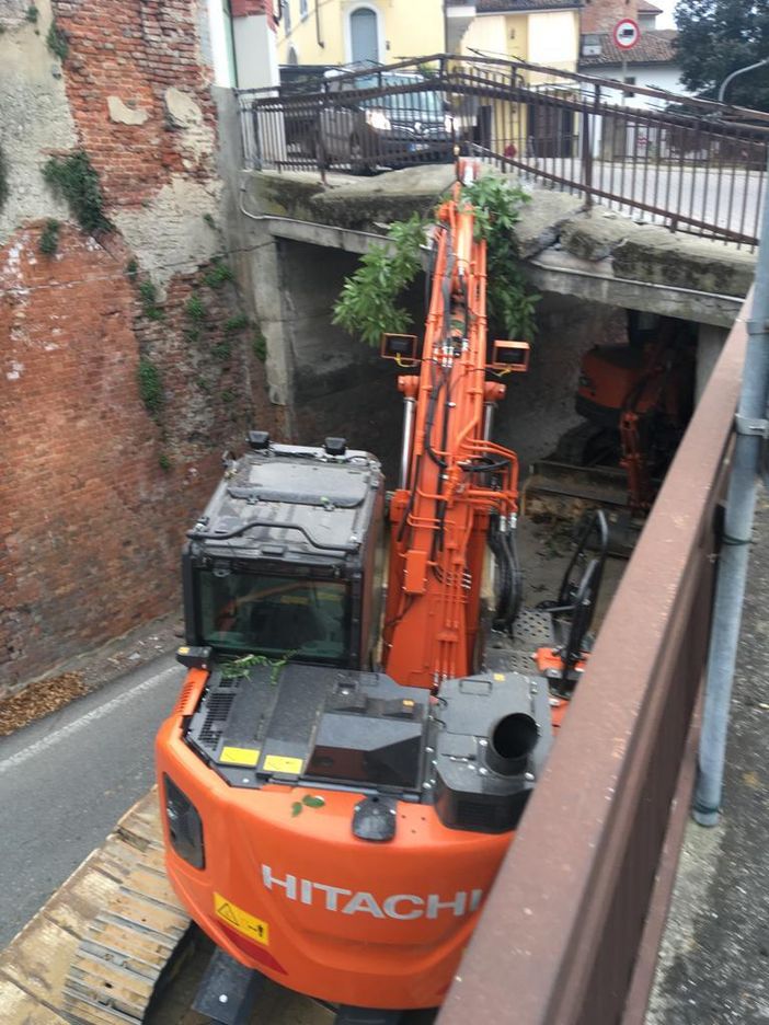 La scena dell'incidente