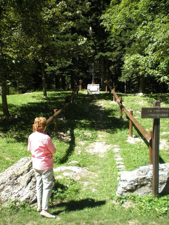 Il cimitero partigiano di Pian delle Gorre