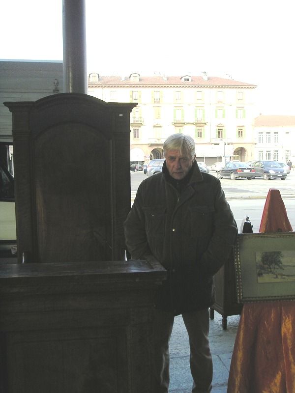 Agostini Rinaudo, vincitore della "Cometizione antiquaria" di domenica scorsa a Saluzzo