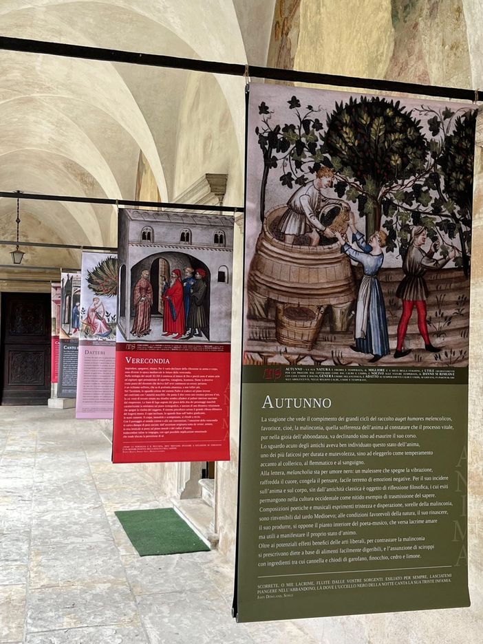 La mostra “Tacuinum sanitatis: Dalla Cura della Terra alla Salute del Corpo e dell’Anima”, esposizione di miniature trecentesche ingrandite