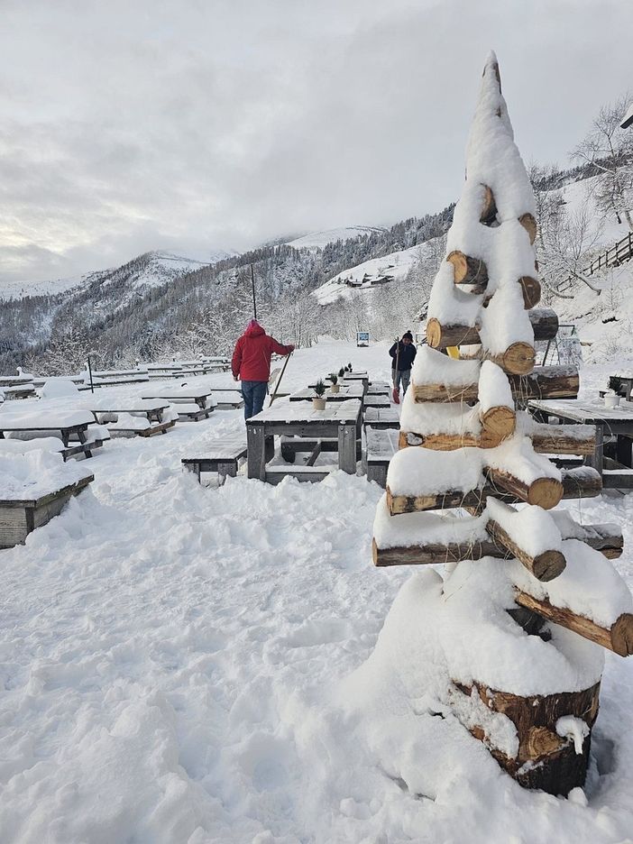 Pian Munè di Paesana, è finalmente arrivata la neve